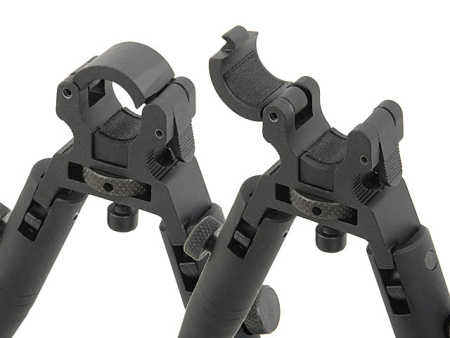 Bipod with barrel mount - black [ACM]  для СВД