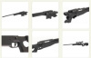 WELL модель снайперской винтовки MB-08 Black