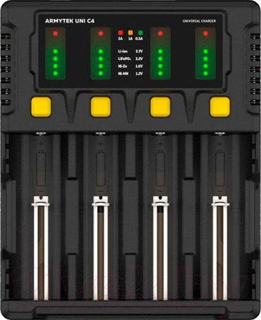 Универсальное зарядное устройство Armytek Uni C4 Plug Type C