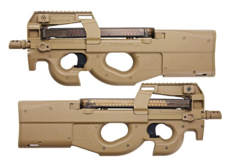 Страйкбольный автомат CM060 FN P90 TAN Cybergun Edition (оригинальные маркировки) [CYMA]