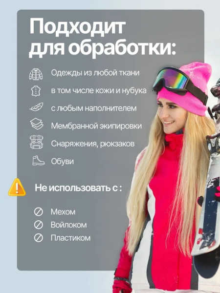 Водоотталкивающая пропитка 250 мл SIBEARIAN GO! ECO, арт. 1117