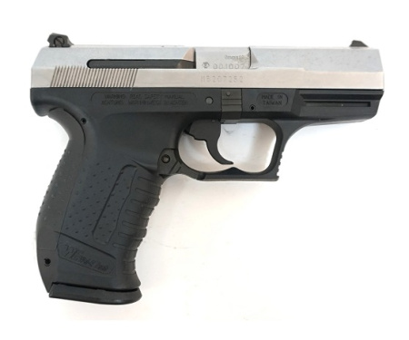 Страйкбольный пистолет WE Walther P99 GBB Silver WE-PX001-SV