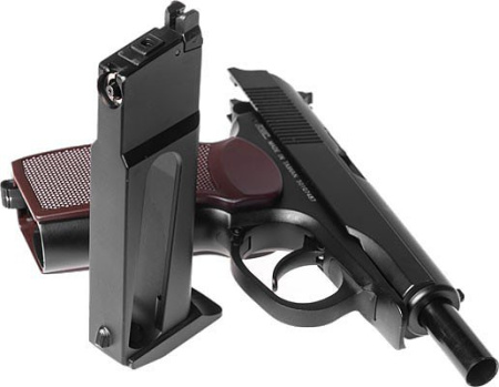 Страйкбольный пистолет PM GBB CO2 (ПМ) KCB-44AHN (KWC)