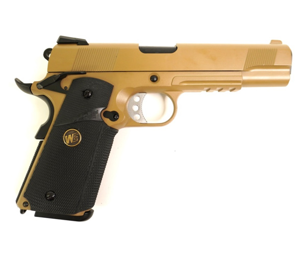 WE Модель пистолета SOCOM M.E.U. (FDE) - with rail