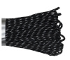 Паракорд 275 (мини) CORD nylon 30м RUS световозвращающий (black)