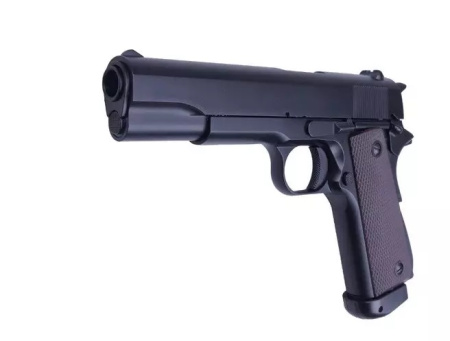 Страйкбольный пистолет KP-1911 CO2 металл, блоубэк [ KJW ]