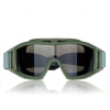 Очки защитные Tactical JY003OD 3 сменные линзы PC Green [STRIKE GEAR]