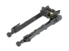 Сошки алюминиевые 6.25-9.75" QD - Black [Castellan]