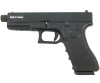Страйкбольный пистолет KJW GLOCK G17 GBB GAS, ствол с резьбой, мет. слайд KP-17-TBC.GAS