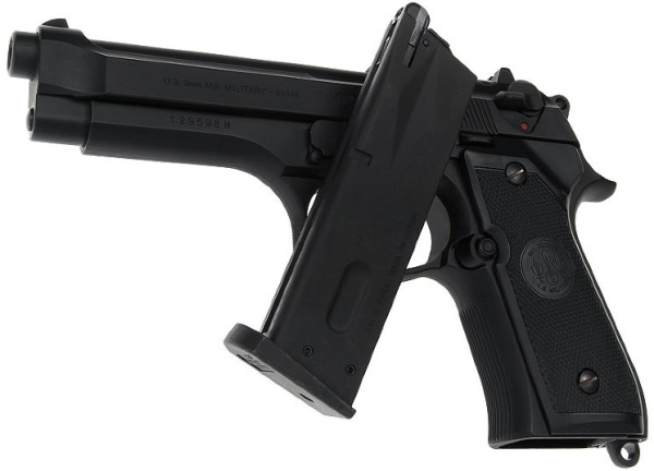 Страйкбольный пистолет Tokyo Marui Beretta M92F Military GBB