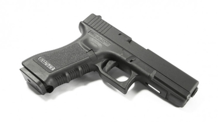 Модель пистолета KJW Glock 17, KP-17, GBB, металл, черный, СО2 (KJW) KP-17.CO2