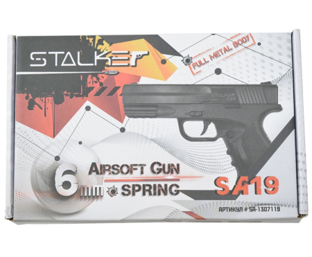 Пистолет пневматический Stalker SA19 Spring