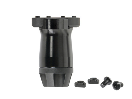 Aluminum MLOCK Vertical Grip Short - Black [Kublai]