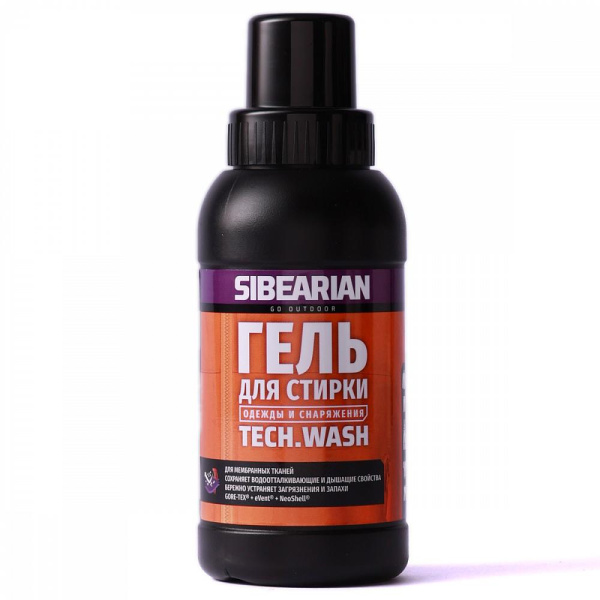 Гель SIBEARIAN TECH WASH для стирки 250 мл