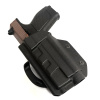 Компактная поясная кобура МПЛ c Fenix GL22 черная, левша [STRIKE GEAR]