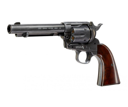 SAA .45 Co2 Custom Antique Black - Cowboy Police Version