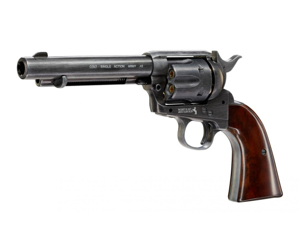 SAA .45 Co2 Custom Antique Black - Cowboy Police Version