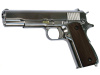 WE Модель пистолета M1911 A1, металл, хром