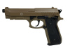 PT92 Tan (СПРИНГ) metal slide 6mm CYBERGUN