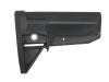 AR-15/M4 Light-Weight Polymer Stock - Black [BattleAxe]
