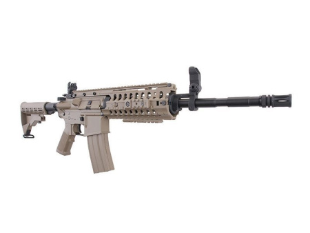 CYMA M4SS, металл, пластик, скл.прикл, ЗУ, АКБ CM008 TAN