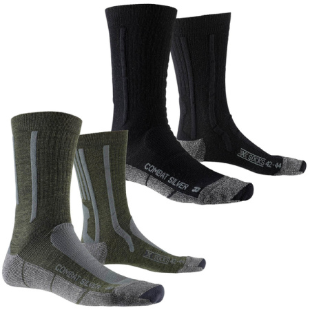 Носки X-SOCKS® COMBAT SILVER цвет Olive Green/Anthracite