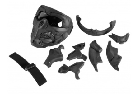 Маска (WoSport) Doomsday (Set) Black
