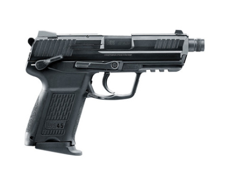 Страйкбольный пистолет HECKLER & KOCH HK45CT BLACK