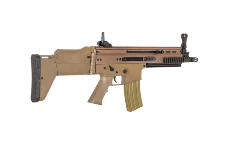 Страйкбольный автомат SCAR, металл, SC-01 TAN  [DOUBLE BELL]