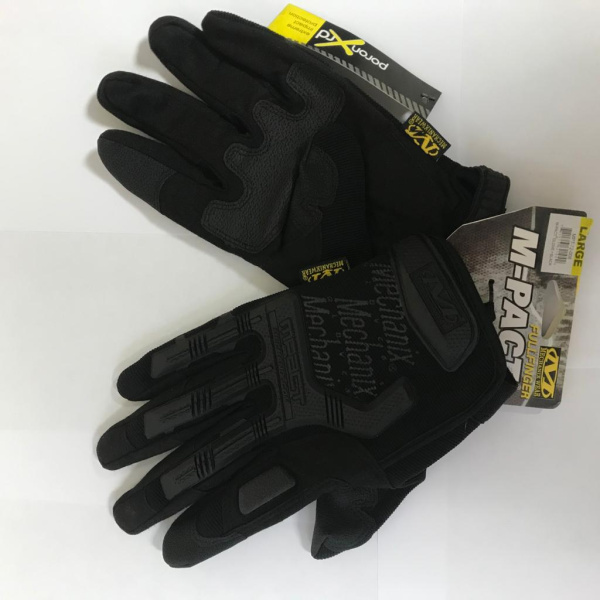 Перчатки тактические Mechanix M-Pact (реплика) черные