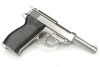 WE Модель пистолета Walther P38, металл, серебристый