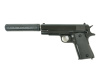 Страйкбольный пистолет G.18.6 Colt 1911 с глушителем