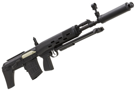 Страйкбольная винтовка CYMA SVU AEG, металл, пластик CM057 SVU