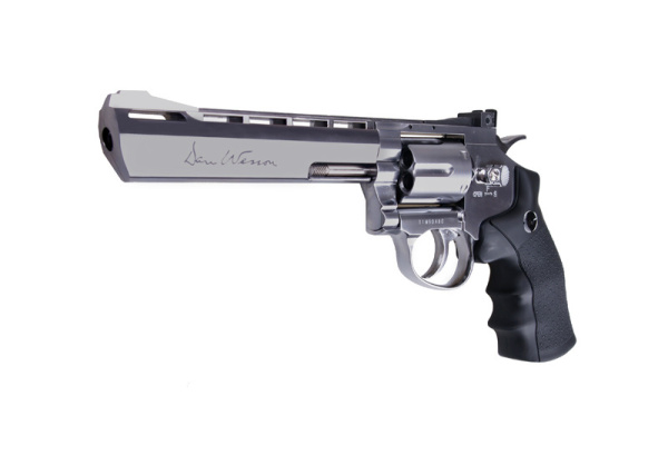 ASG Модель револьвера Dan Wesson 6" MB, серый, CO2 версия