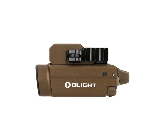 Пистолетный фонарь Olight Baldr S Desert Tan, Li-po 380 mAh, 130 метров, 800 люмен (Комплект)