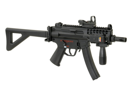 MP5K/PDW Rail System - Black [BattleAxe]