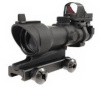 AIM-O ACOG 4×32 Scope + Mini Red Dot Black AO5317-BK