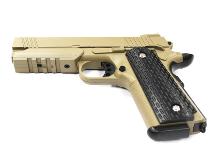 Страйкбольный пистолет Colt 1911 (Galaxy) G.25D SPRING