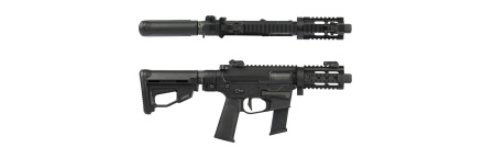 Страйкбольный автомат ARES M45X-S AEG (Short) -Black [AR-083E]
