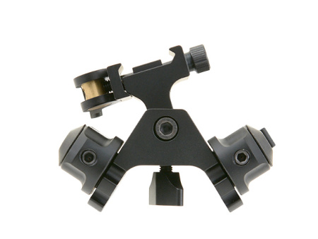 Сошки алюминиевые 6.25-9.75" QD - Black [Castellan]