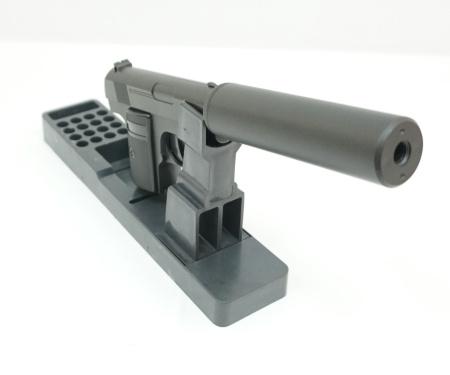 Пистолет пневм  COLT25 mini G.29A с глушителем SPRING (Galaxy)