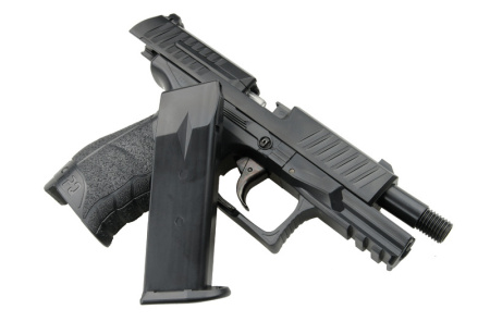 Страйкбольный пистолет Walther PPQ Navy Kit спринг