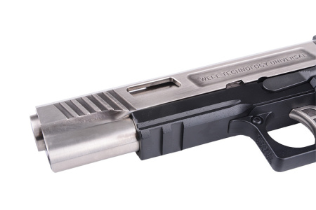 WE Hi-Capa 5.1 Force T.REX – Silver, Metal, GBB, GAS