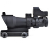 AIM-O ACOG 4×32 Scope + Mini Red Dot Black AO5317-BK