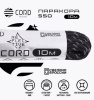Паракорд 550 CORD nylon 10м RUS световозвращающий (black)