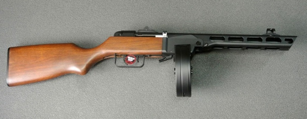 Модель пистолета-пулемета ППШ (PPSH SNOW WOLF AEG EBB)