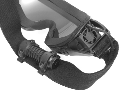 Protective goggle with Built-In Anti-Fog Fan